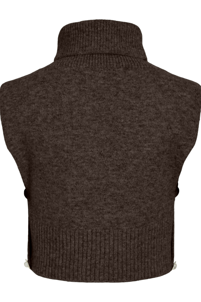 Lyla Brown HIgh Neck Knit