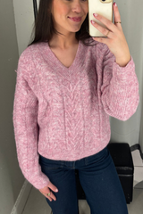 Emmelie Lavender Knit