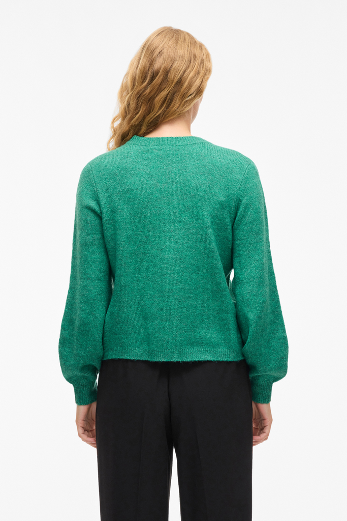 Gladys Green Knitted Cardigan