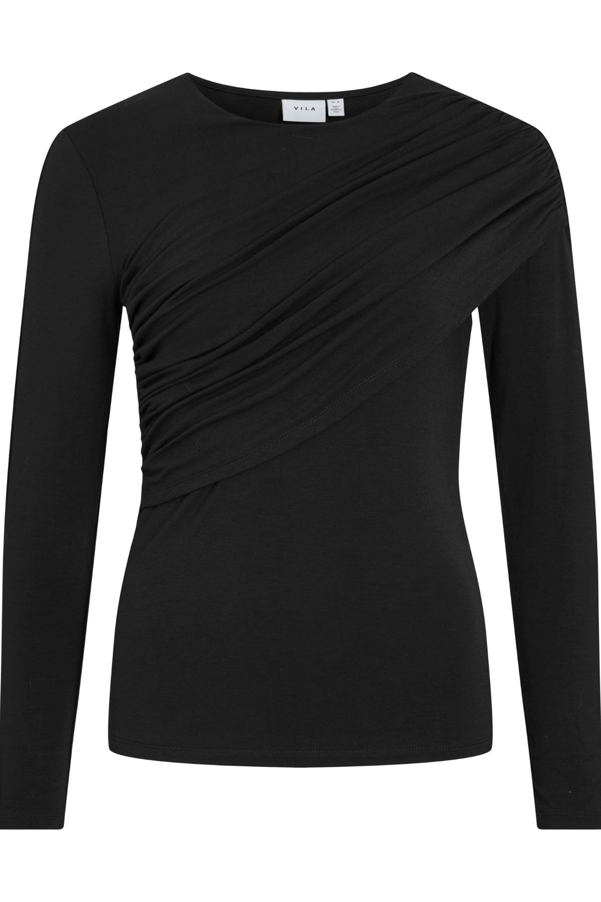 Sempa Black Crew Neck Top