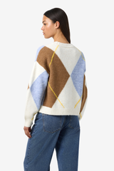 Armie Cream Printed Knit