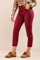 Toxik Red Boyfriend Jean