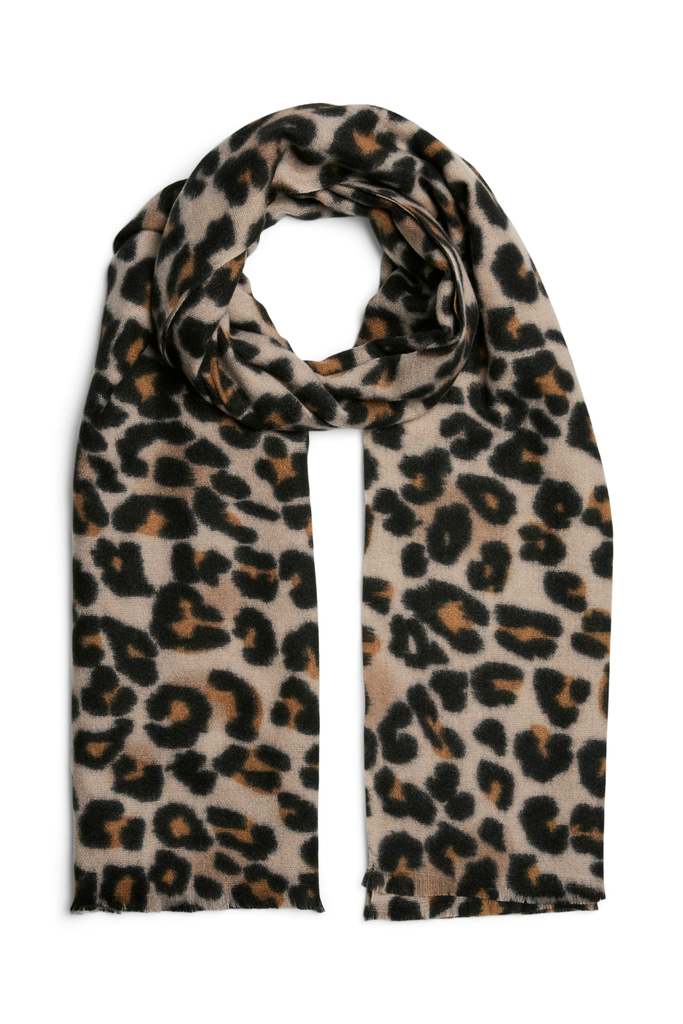 Jorna Leopard Print Scarf