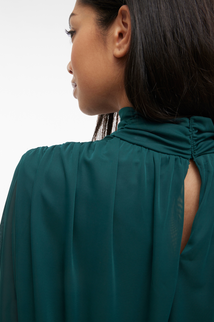 Eguna Green High Neck Top