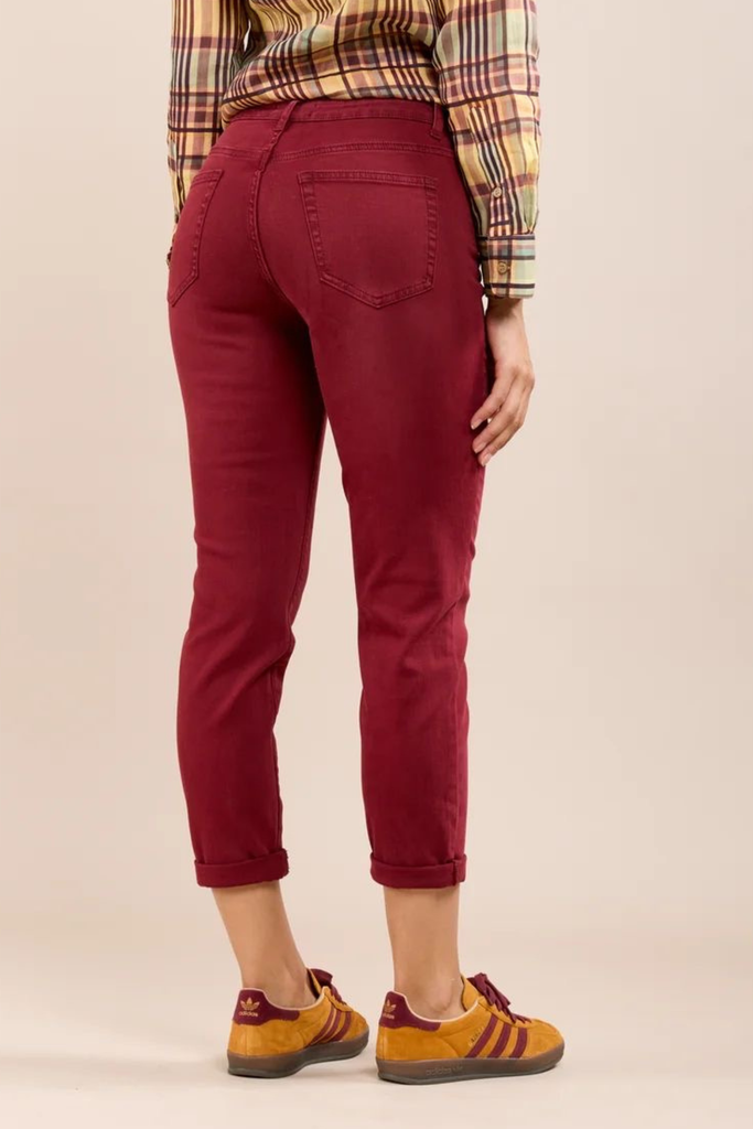 Toxik Red Boyfriend Jean