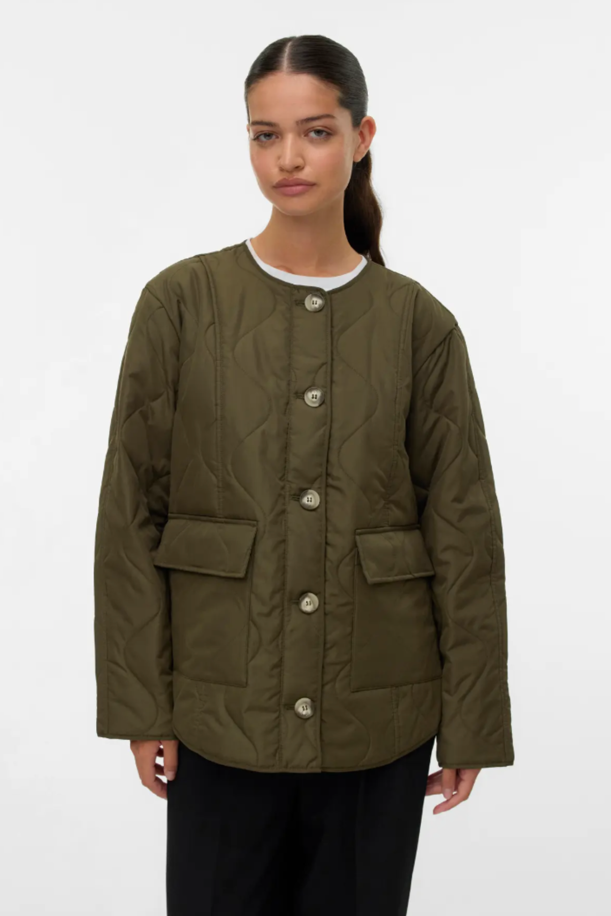 Millie Green Quilted Jacket