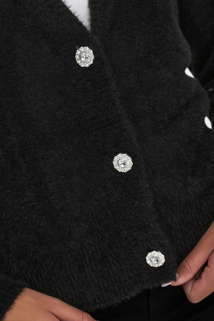 Ella Black Cardigan