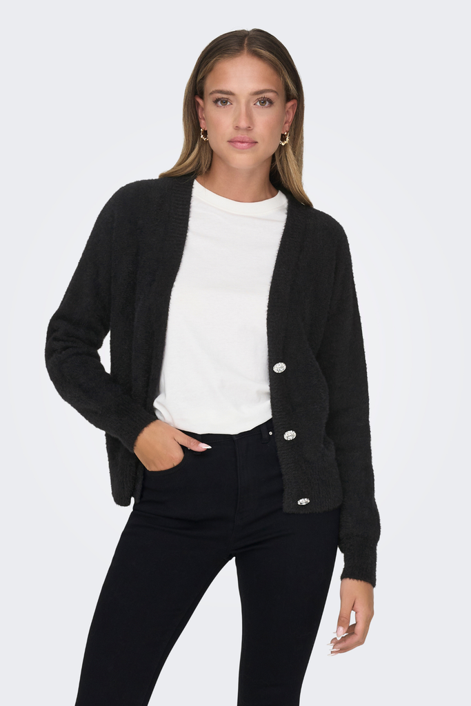 Ella Black Cardigan
