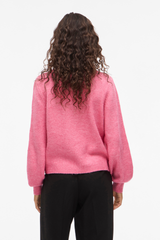 Gladys Pink Knitted Cardigan