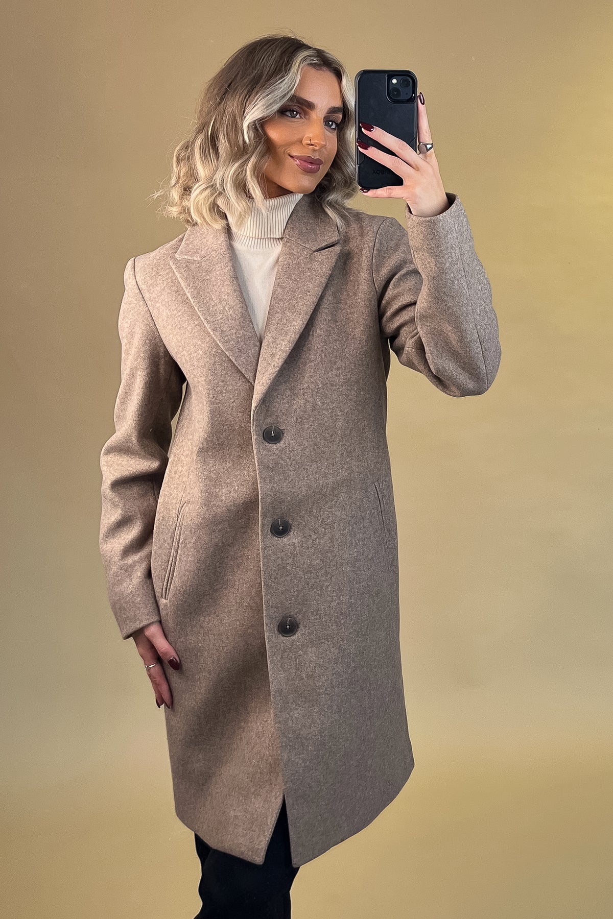 Echo Melange Coat