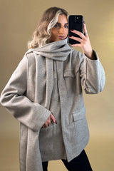 Pop Susan Silver Mink Jacket