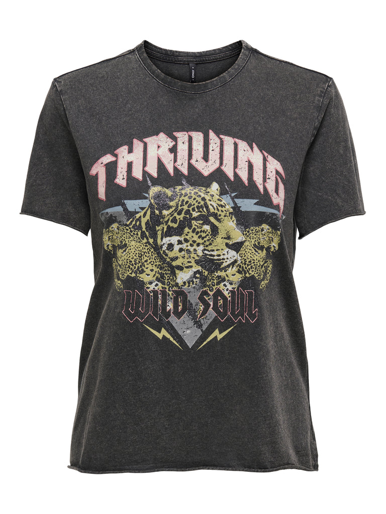 Lucy Thriving Black T-Shirt