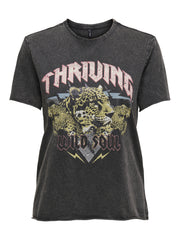 Lucy Thriving Black T-Shirt