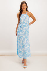 Cloud Print Nova Maxi Dress