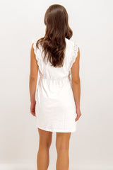 Holly White Short Lace Dress