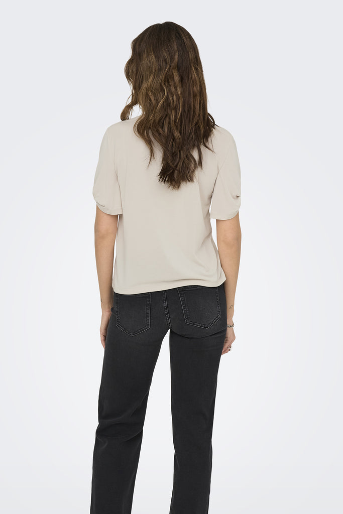 Free Life Stone Graphic Ruched Tee