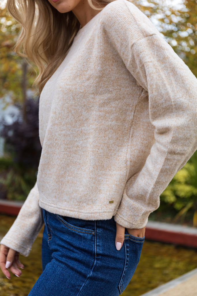 Lulu Soft Touch Beige Knit