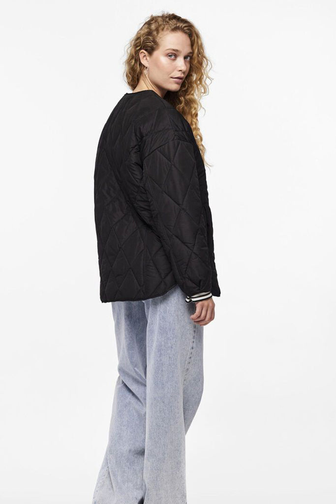 Stella Black Quilted Jacket