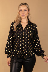 Bella Gold Foil Top