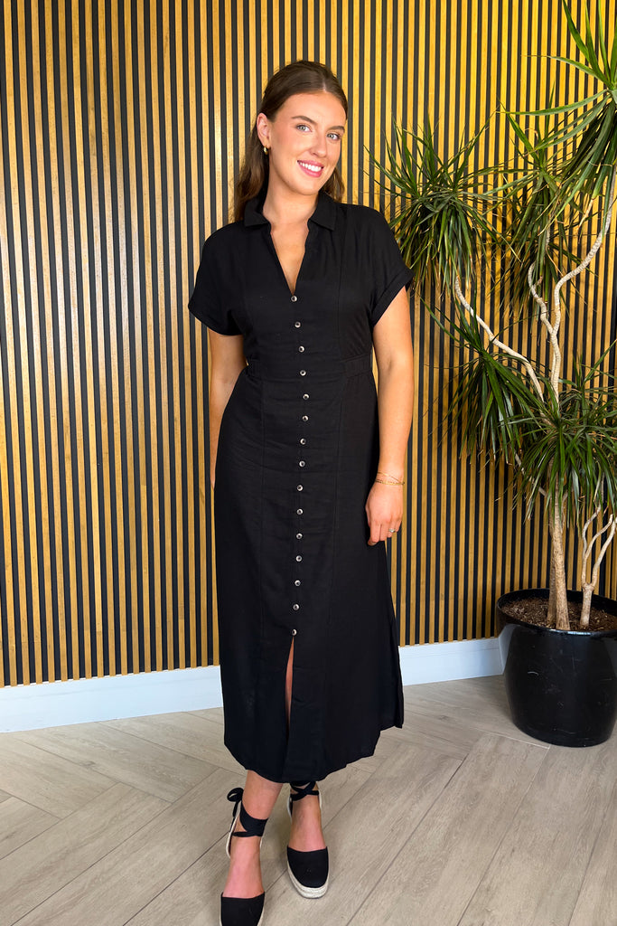 Luca Black Midi Dress
