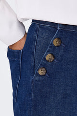 Madison High Waisted Dark Blue Jean