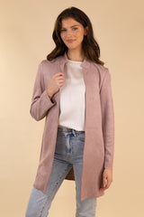 Soho Pale Violet Faux Suede Jacket