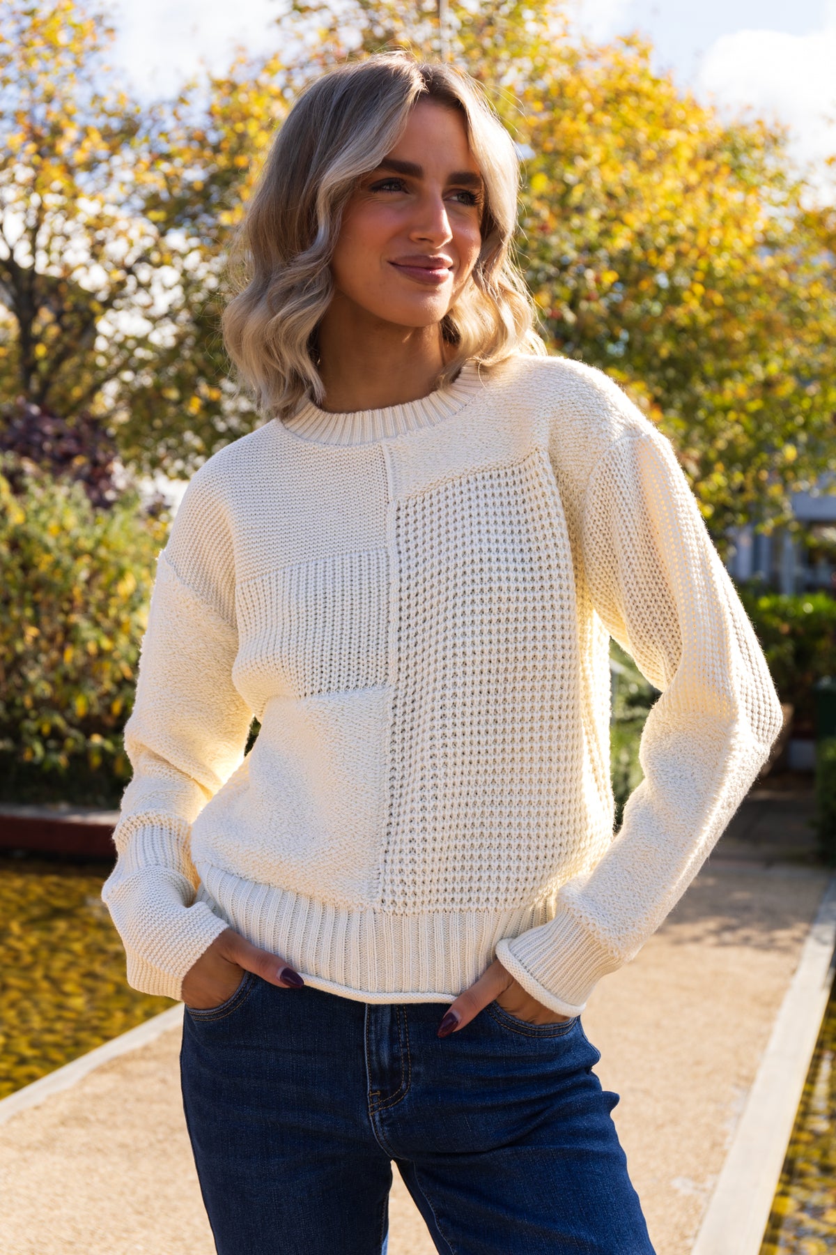 Mora Birch Textured Knit