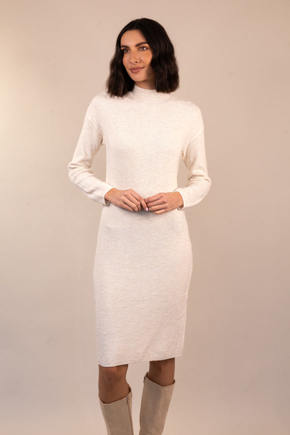 Lumi Cream Knit Dress