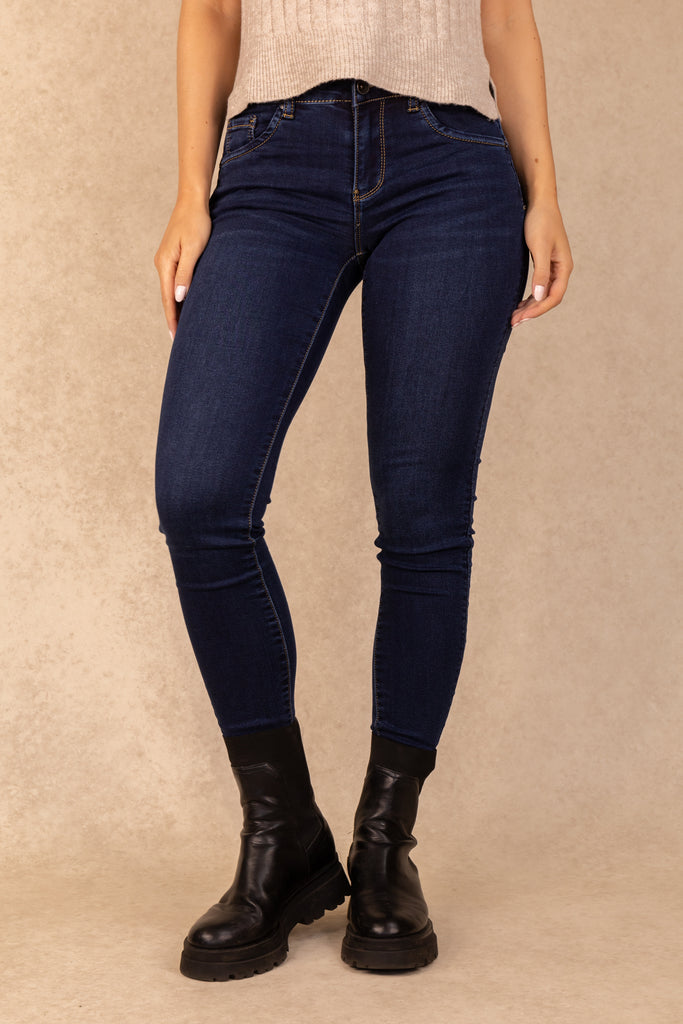 Toxik Dark Wash Push Up Jeans