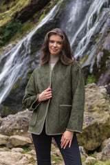 Liva Faux Suede Peat Jacket