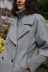 Hannah Short Grey Jacket