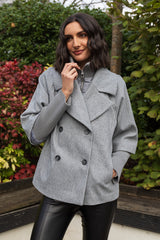 Hannah Short Grey Jacket