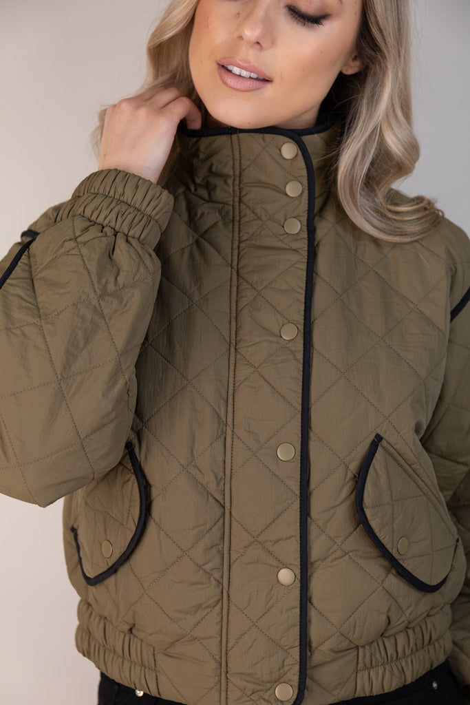 Vilma Short Quilted Jacket