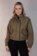 Vilma Short Quilted Jacket