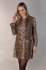 Kat Leopard Animal Print Dress