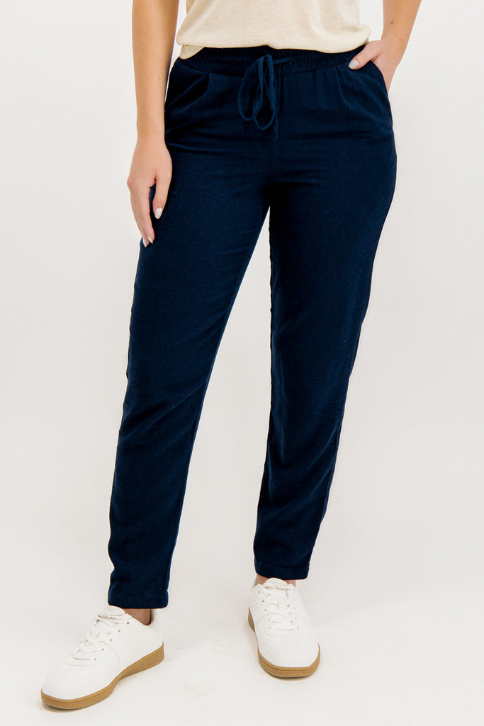 Jesmilo Navy Relaxed Trousers