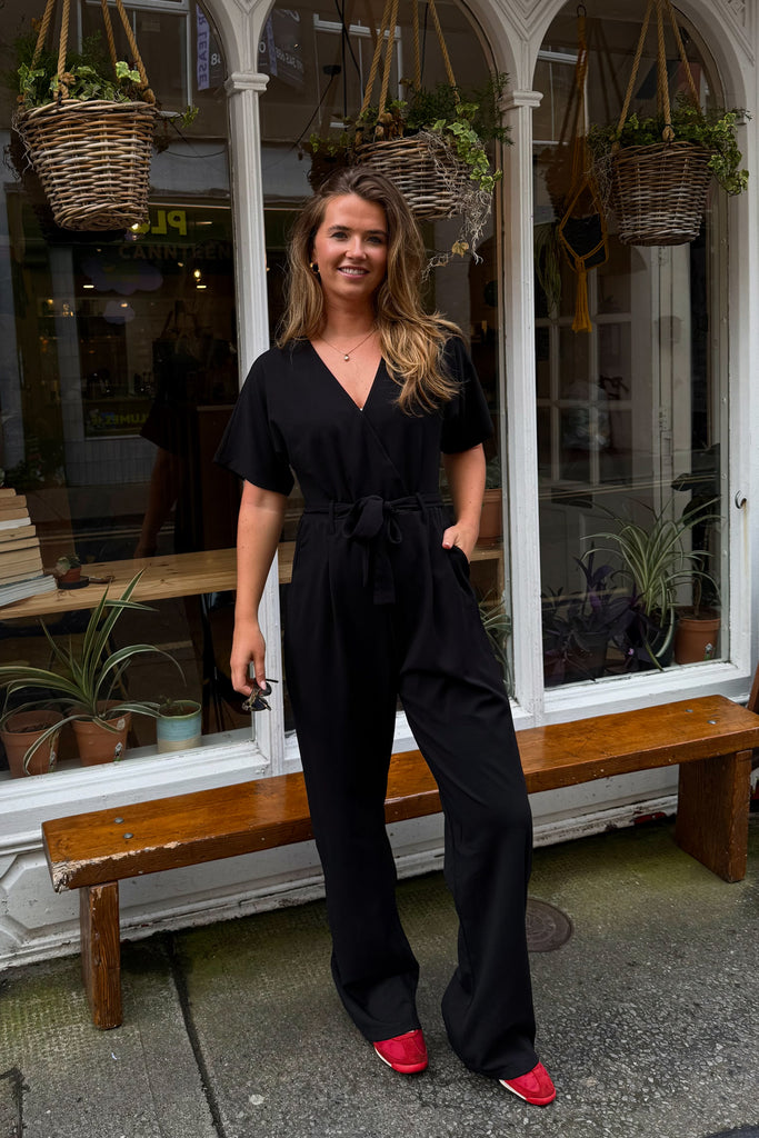 Louisville Black Jumpsuit