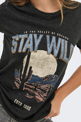 Lucy Stay Wild Graphic Tee