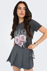 Lucy Courage Rose Graphic Tee