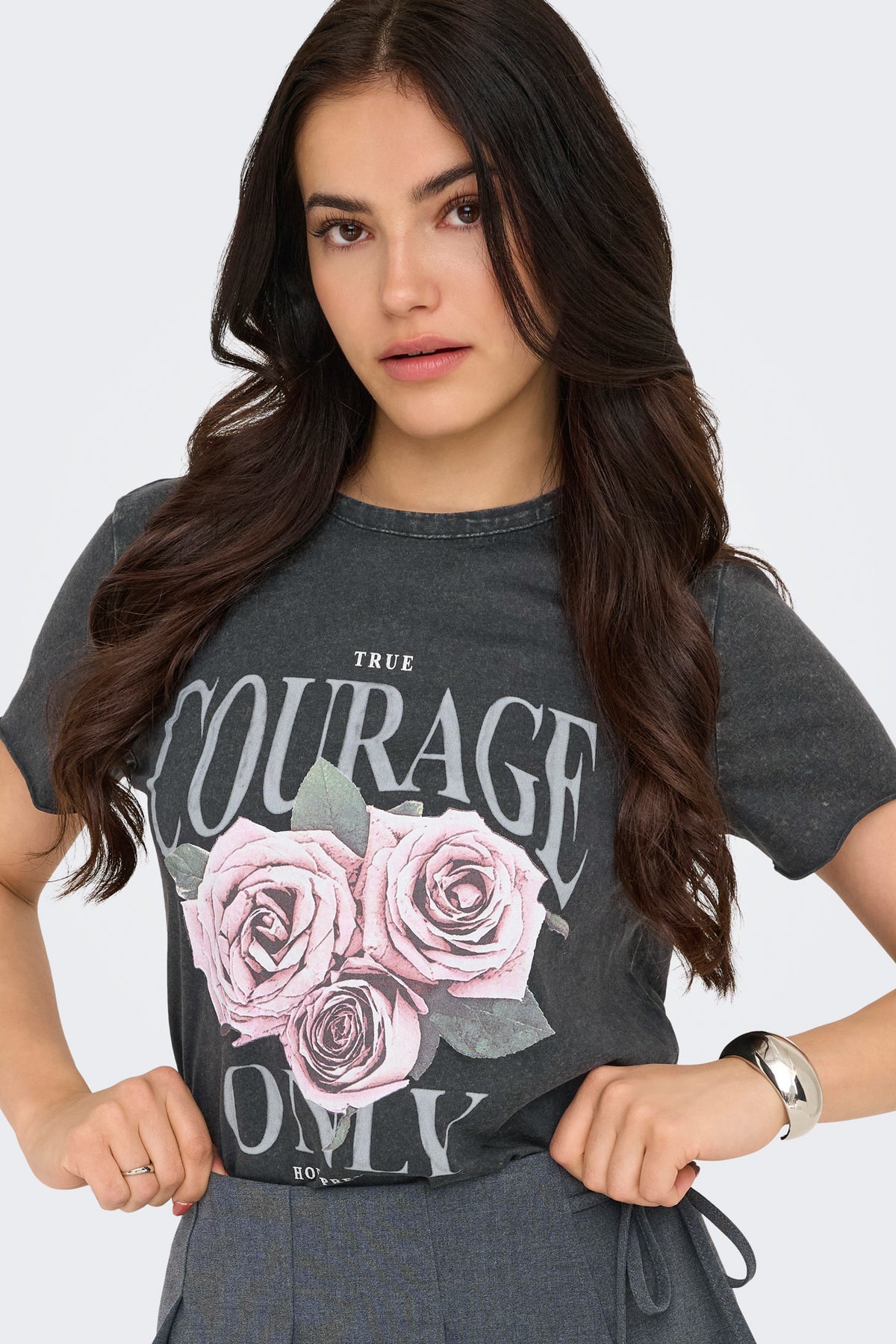 Lucy Courage Rose Graphic Tee