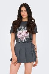 Lucy Courage Rose Graphic Tee