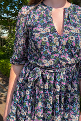 Falia Short Navy Dress
