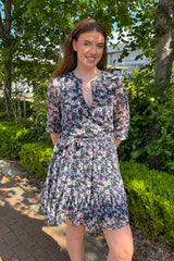 Falia Short Navy Dress
