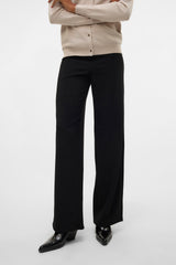 Berlin Black Wide Leg Trousers