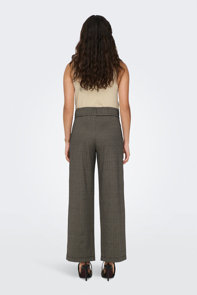 Geggo Brown Check Trousers