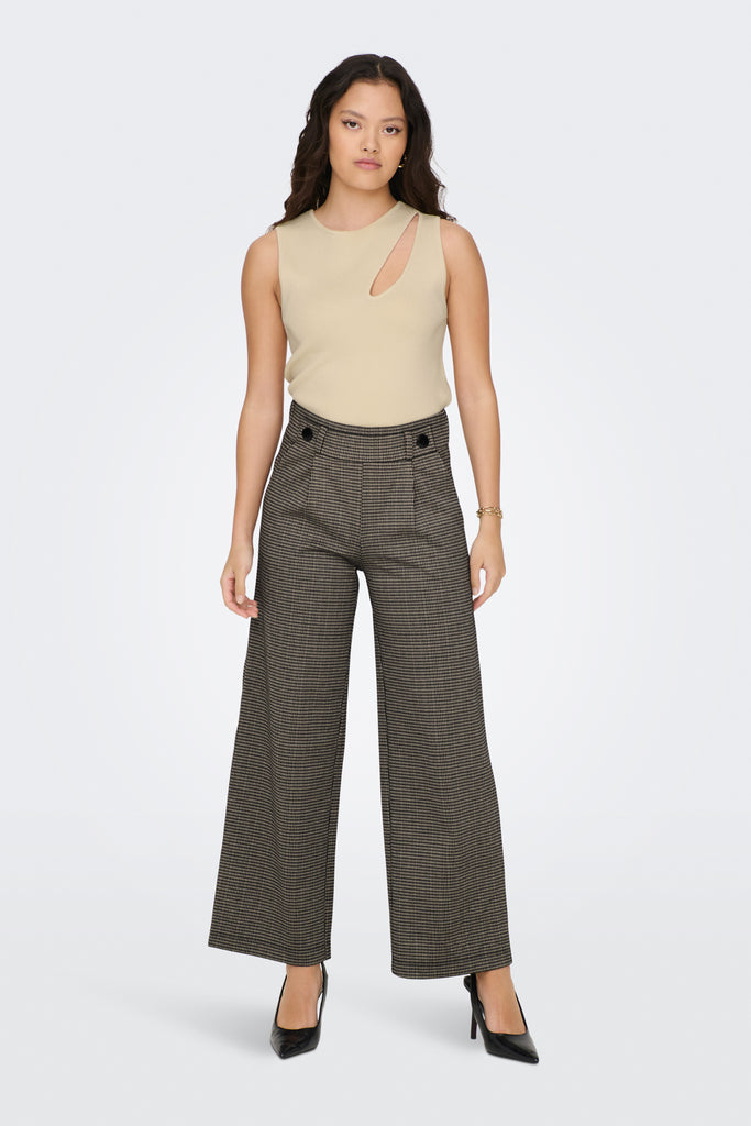 Geggo Brown Check Trousers