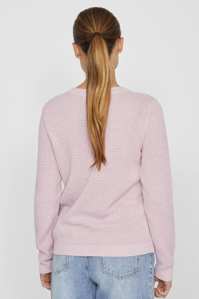 Dalo O-Neck Orchid Knit Jumper