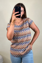 Nova Copper Tan Top