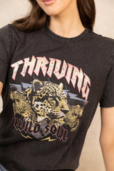 Lucy Thriving Black T-Shirt