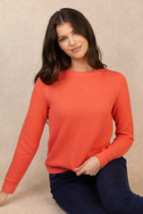 Dalo O-Neck Coral Knit Jumper